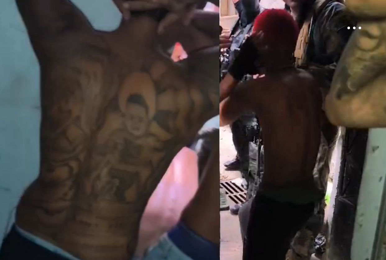 VÍDEO: Mulher é feita refém e obrigada a filmar rendição de criminosos no RJ