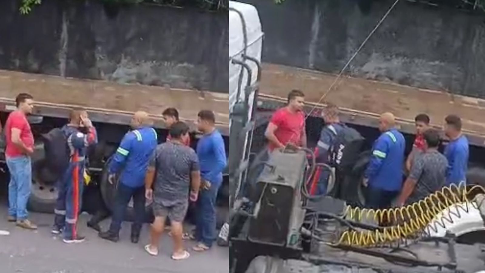 Motociclista e passageiro ficam feridos em acidente na Zona Sul de Manaus