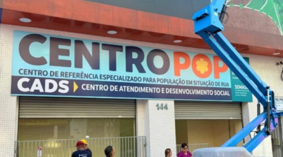 Centro Pop suspende atendimentos para mudança de endereço em Manaus