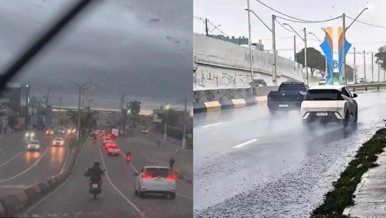 Chuva forte em Manaus mobiliza Defesa Civil após risco de desabamento de muro