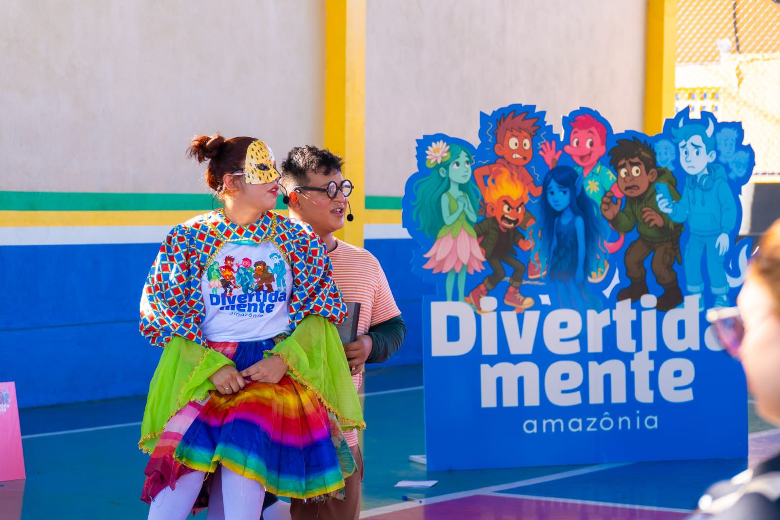 Projeto ‘Divertidamente’ leva bem-estar emocional a alunos em Manaus