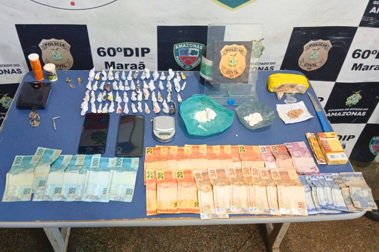 Mais de 20 ‘bocas de fumo’ são desarticuladas durante operação em Maraã