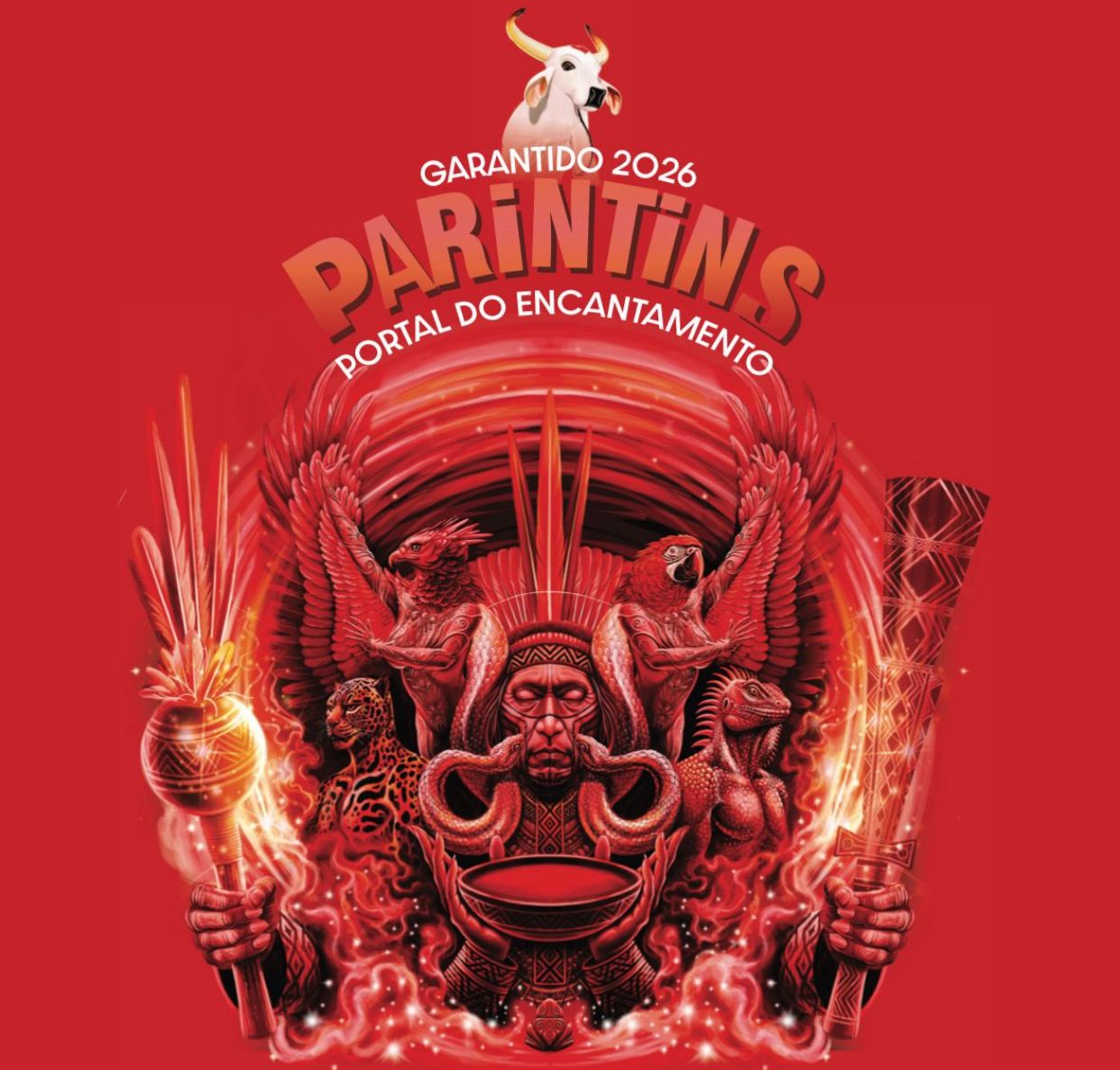 Garantido anuncia tema “Parintins: Portal do Encantamento” para Festival de 2026