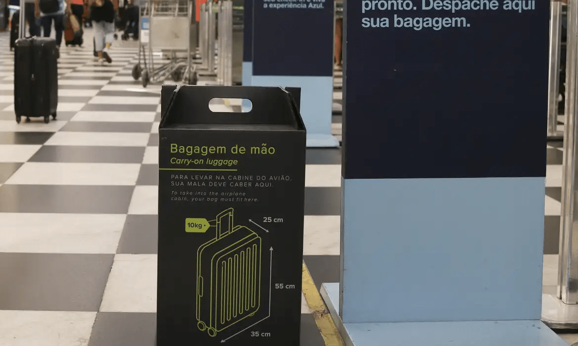 Senado aprova gratuidade para bagagem de mão de até 10 kg