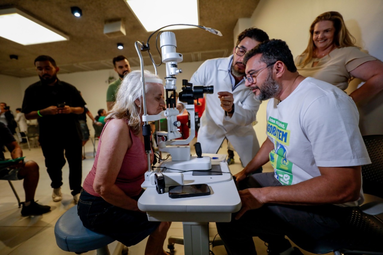 Wilson Lima dá início ao maior mutirão de cirurgias de catarata do Amazonas