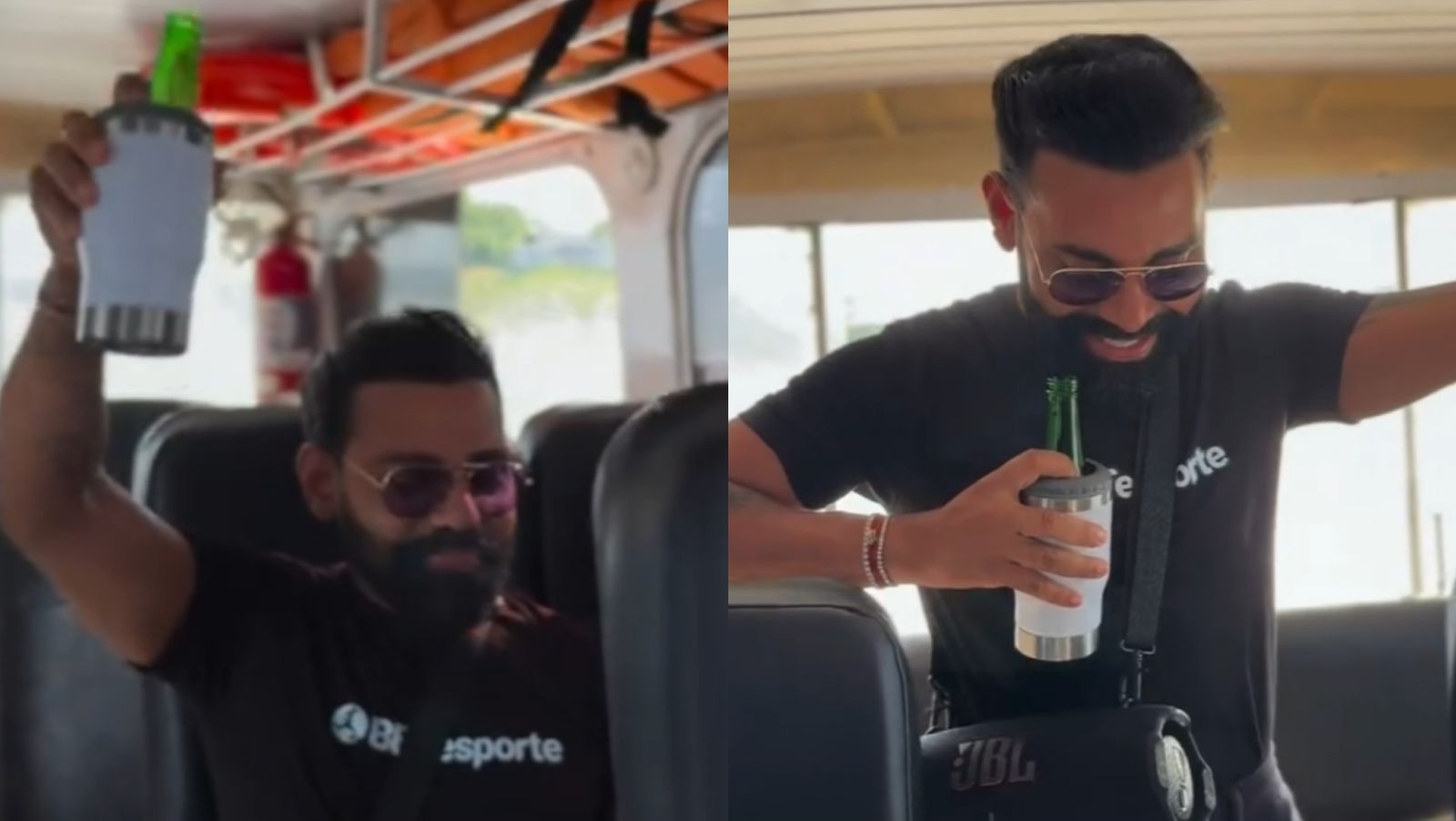 Pablo do Arrocha embarca em aventura de voadeira com mulher a caminho de show no AM