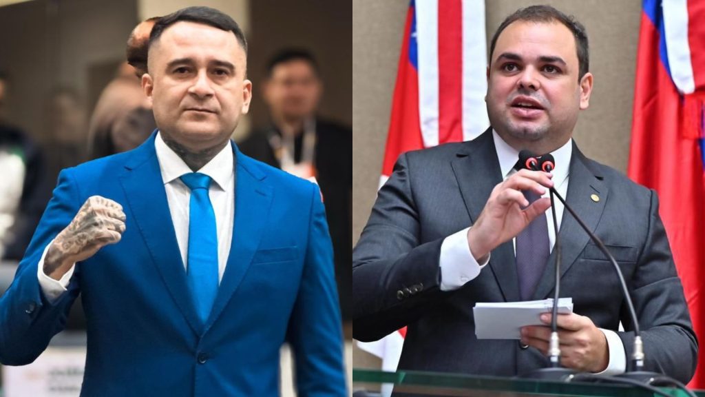 Sargento Salazar e Roberto Cidade