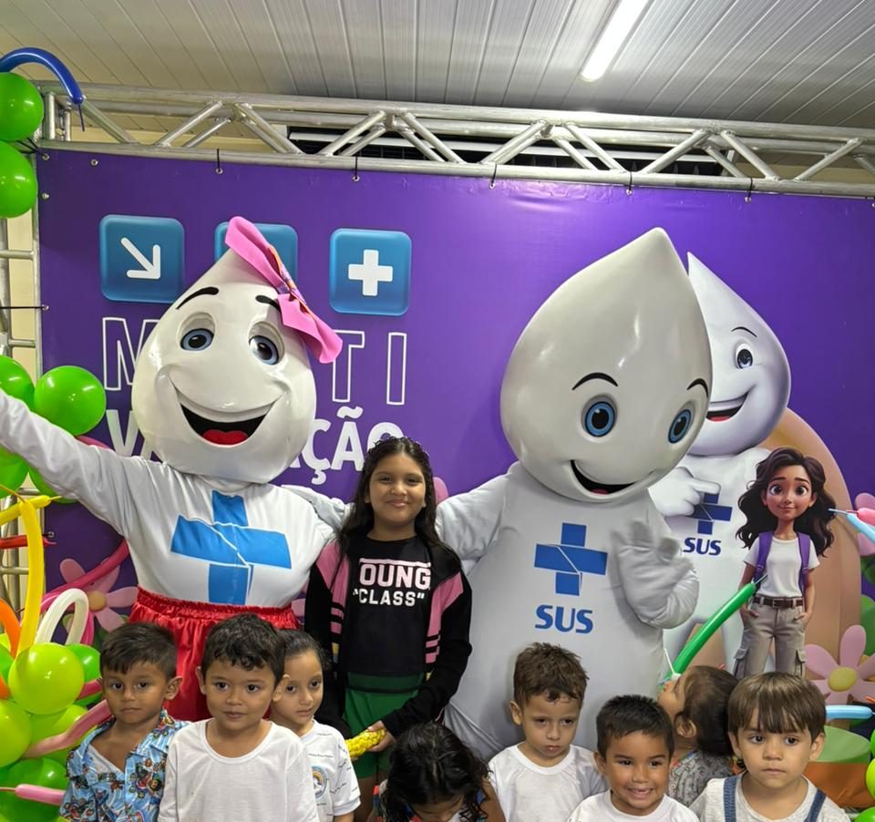 Campanha de multivacinação de crianças e adolescentes em Manaus segue até dia 31