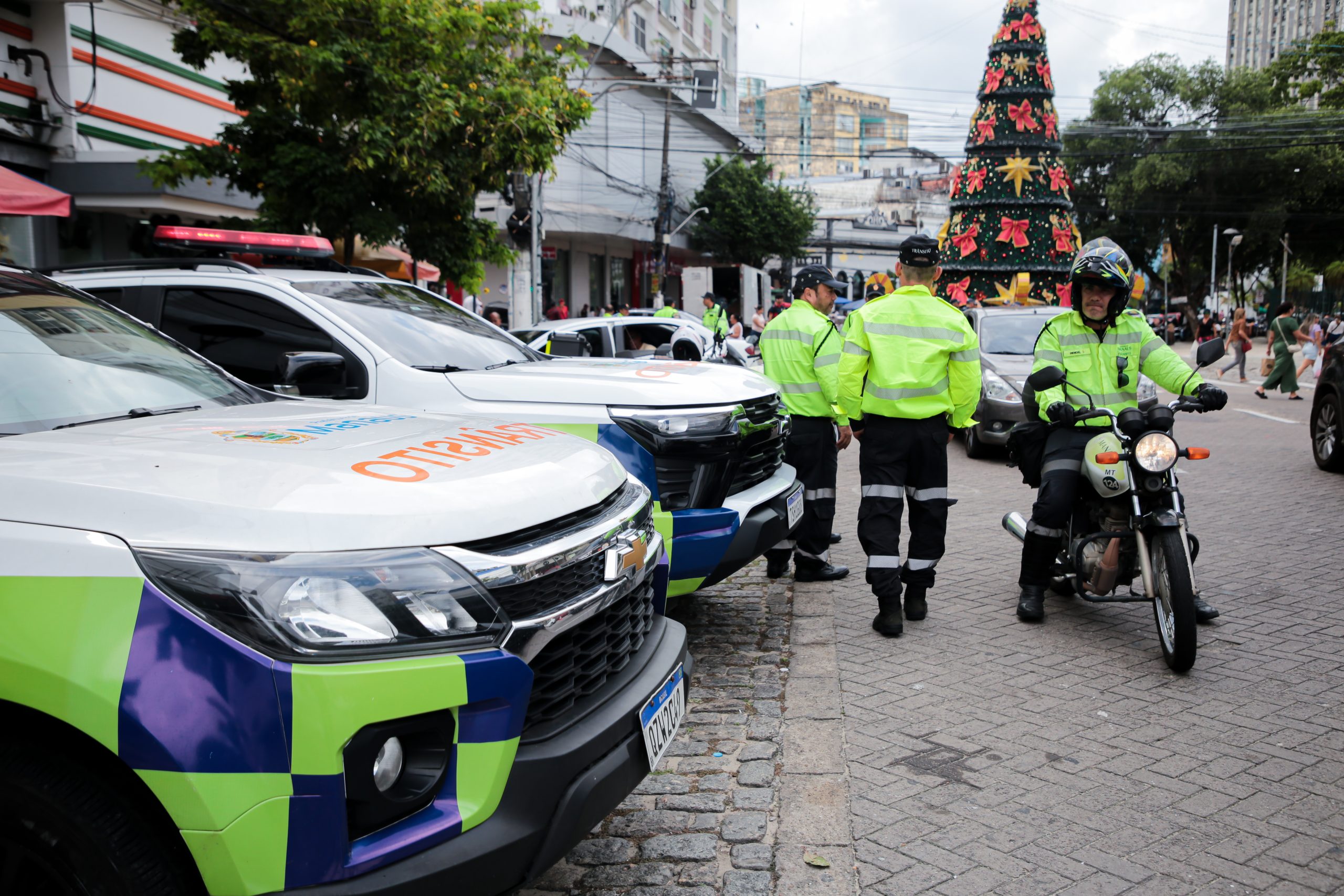‘Operação Natal’ intensifica fiscalização com 300 agentes de trânsito em Manaus