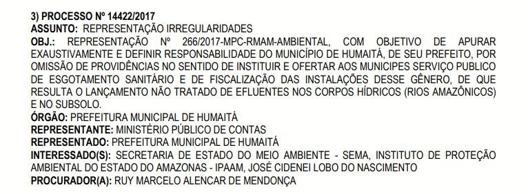 FONTE: Diário Oficial TCE-AM