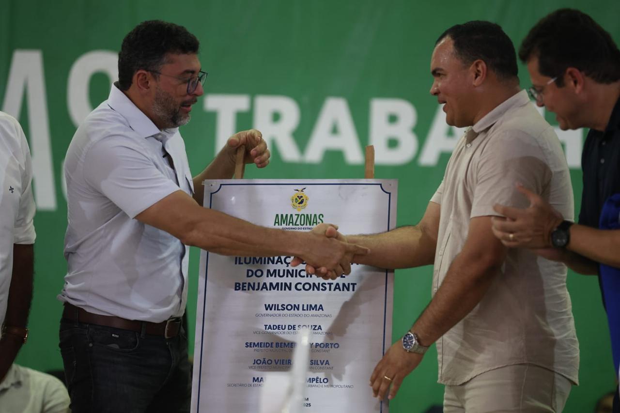 Benjamin Constant recebe Água Boa, LED e nova ponte do governo