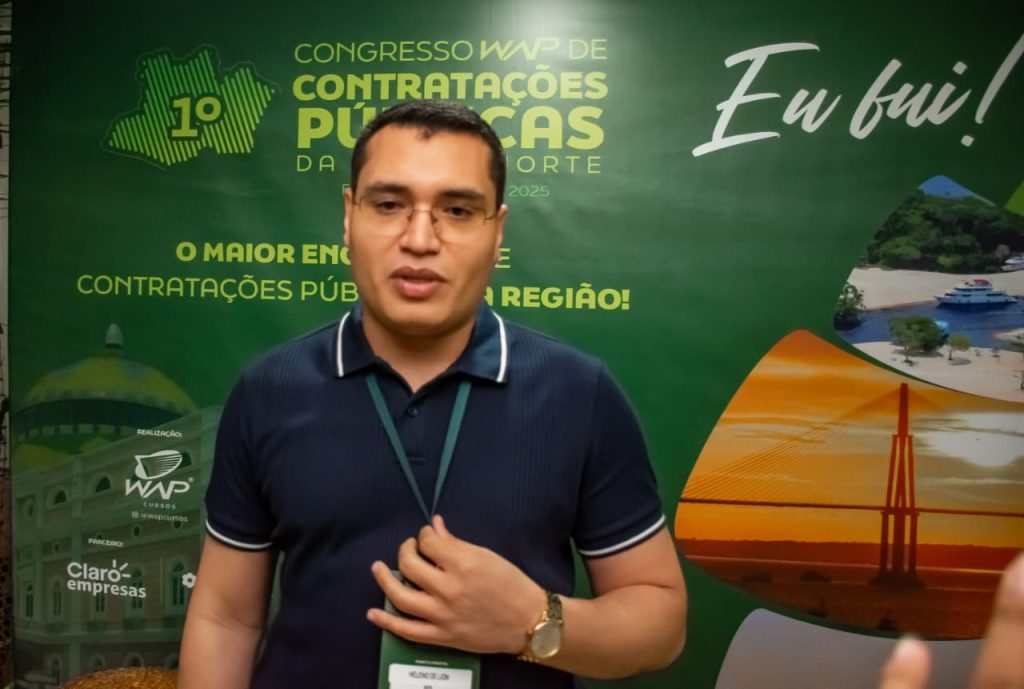 Executivo Adjunto de Gestão Administrativa da SES-AM, Heleno de Lion