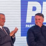 FOTO: Valdemar Costa Neto, presidente do PL e Jair Bolsonaro/Reprodução