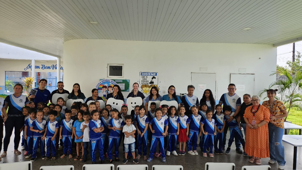 Projeto ‘Dentinhos Felizes’ leva saúde bucal a 130 crianças em Manacapuru