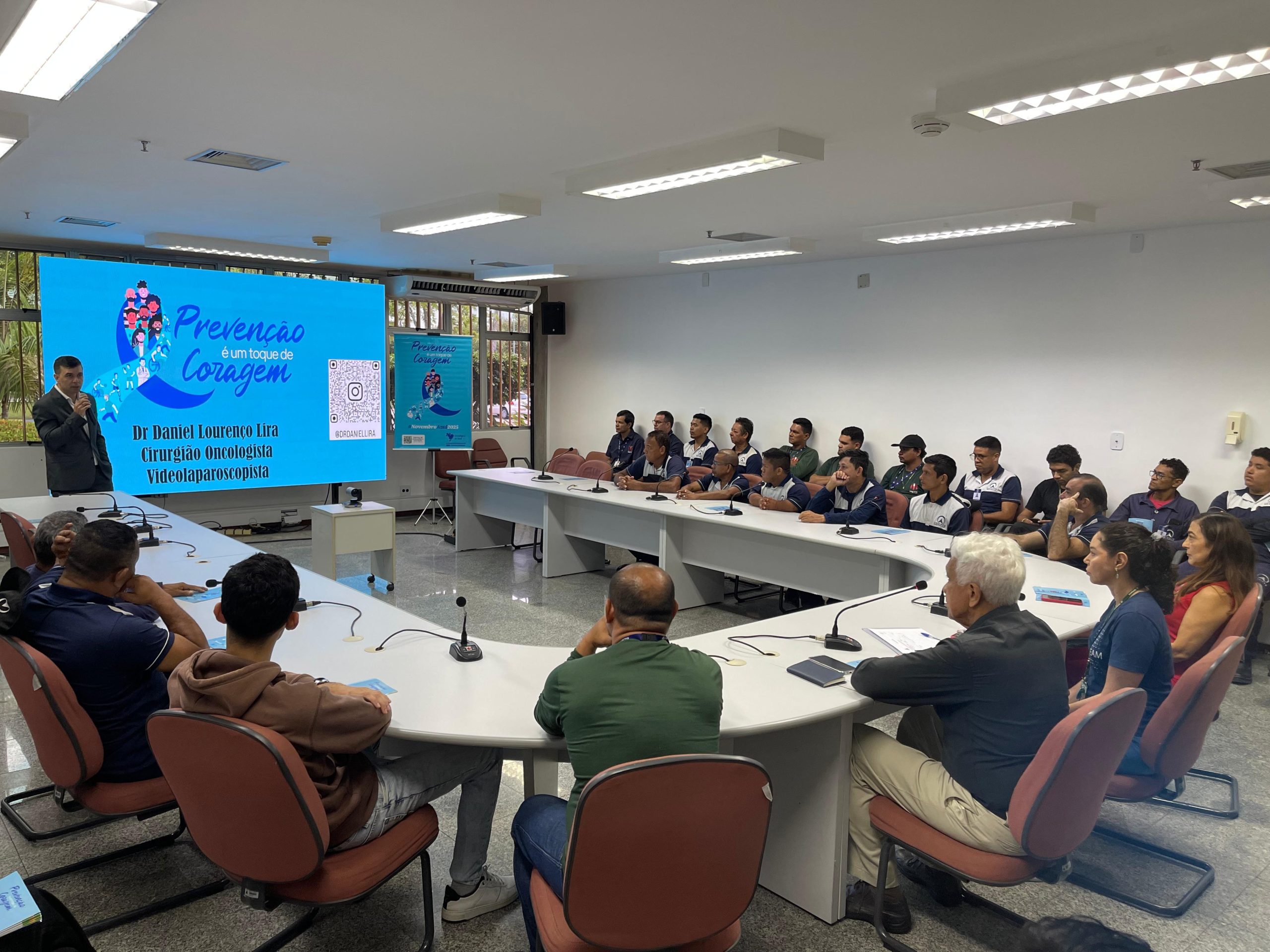 Novembro azul: Suframa realiza ação sobre câncer de próstata