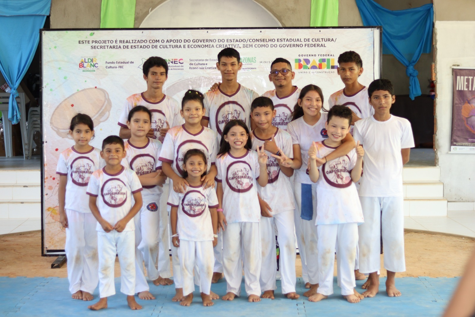 Projeto realiza aulão gratuito de roda de capoeira em Parintins