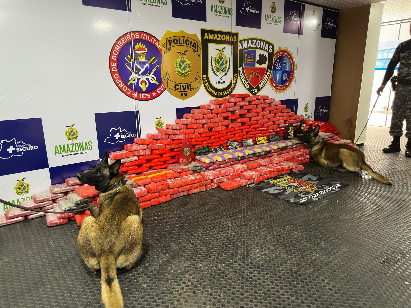 Amazonas aumenta apreensão de drogas com bases fluviais