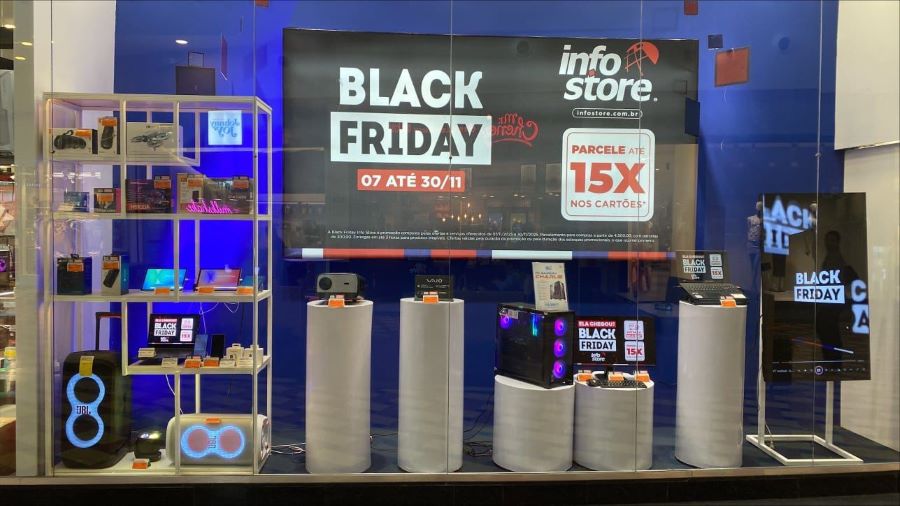 Eletrônicos estão em destaque na pesquisa de intenção de compras na Black Friday
