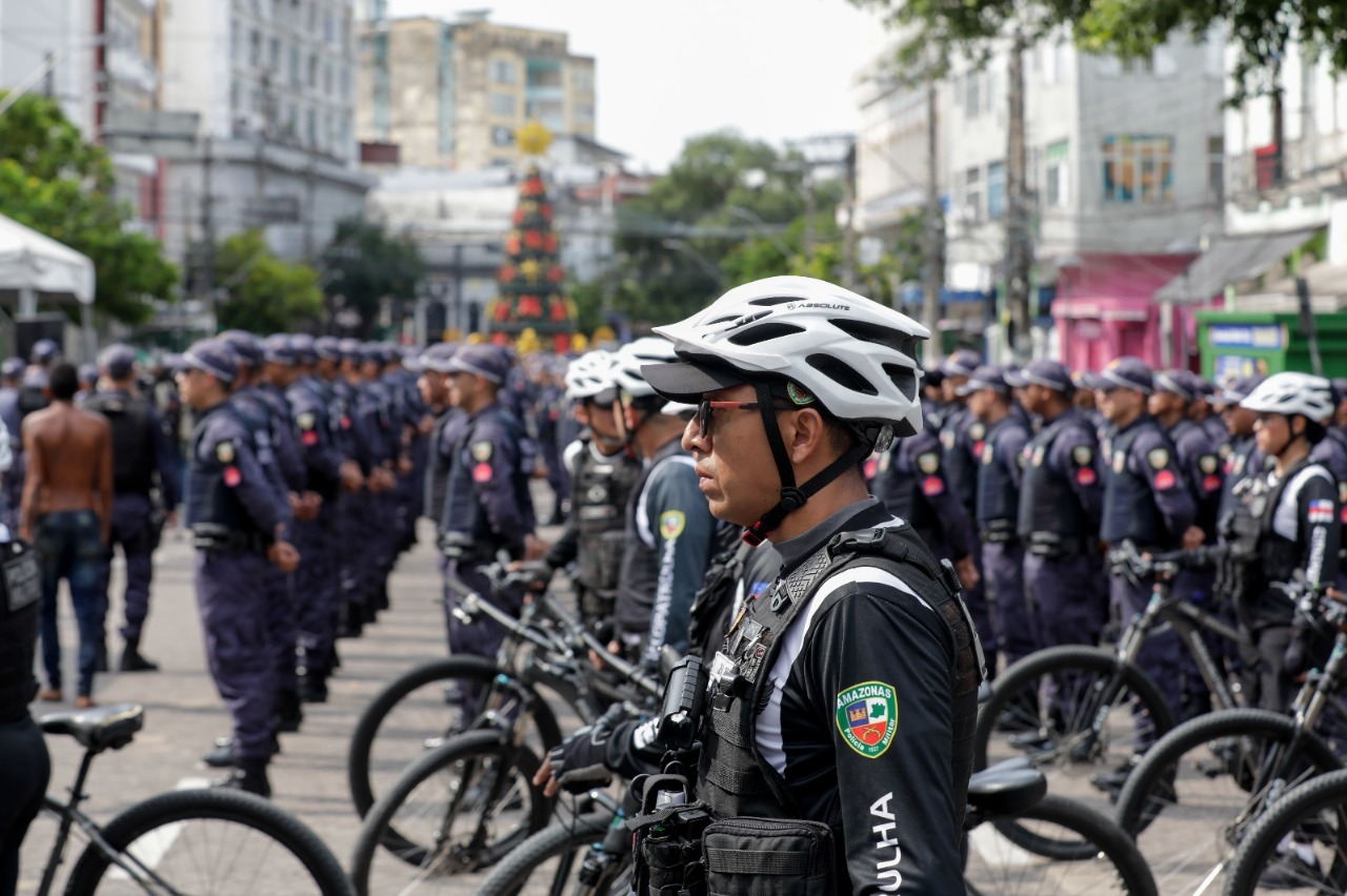 Operação Natal Mais Seguro: 1,6 mil policiais reforçam segurança no AM