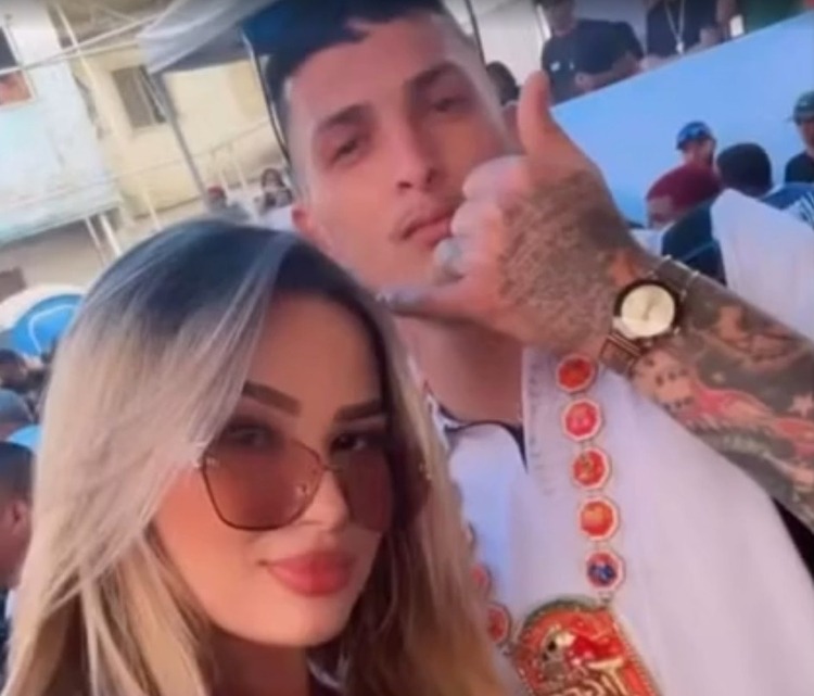 ‘Porcelana’, viúva de TH do CV executado em Manaus, lamentou morte de ‘Gringo’ no RJ