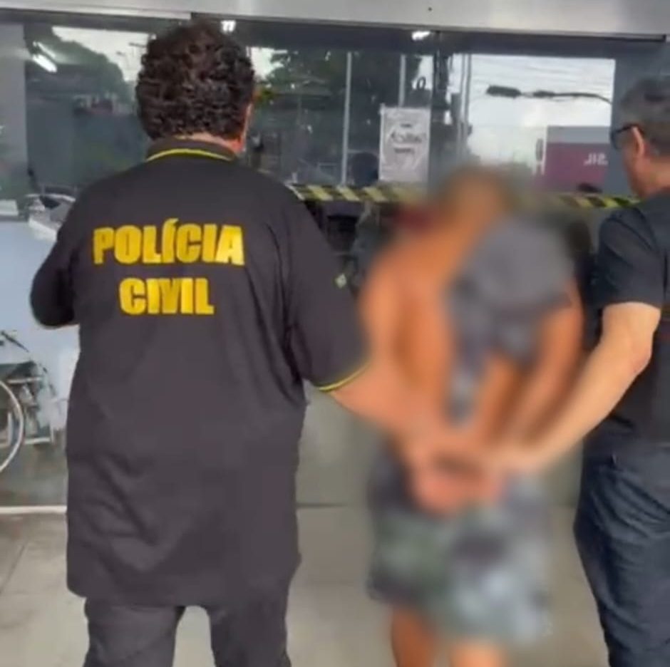 Homem é preso em Manaus após tentar invadir casa da ex e fazer ameaças