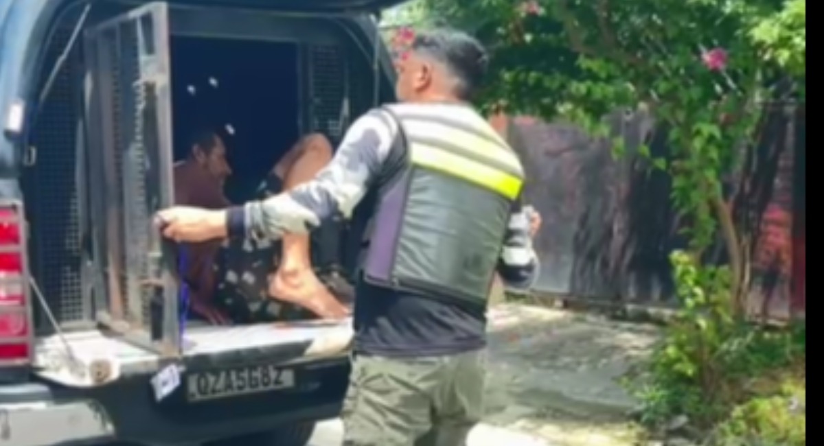 Filho ameaça mãe com faca e acaba preso por policial disfarçado em Manaus