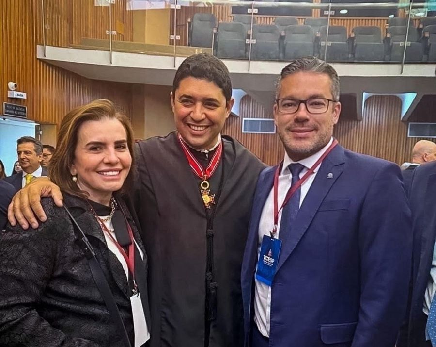 Lideranças do TCE-AM prestigiam posse do novo conselheiro do Tribunal de Contas de SP