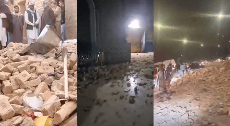 Tremor de 6,3 graus no Afeganistão deixa rastro de destruição e dezenas de mortos