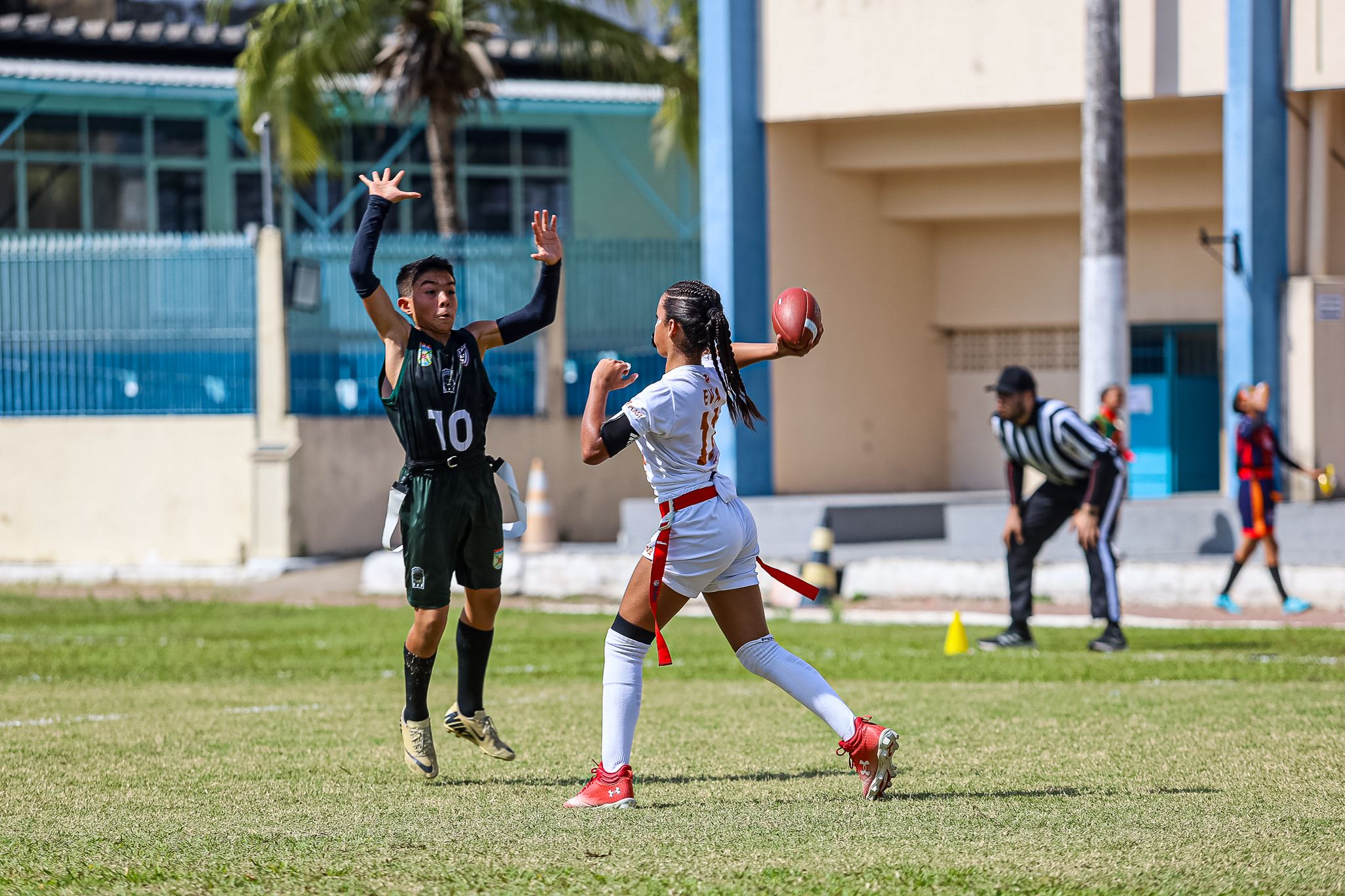 Recanto Lions e AEVA Titans dominam o 1ª Kids Bowl 2025