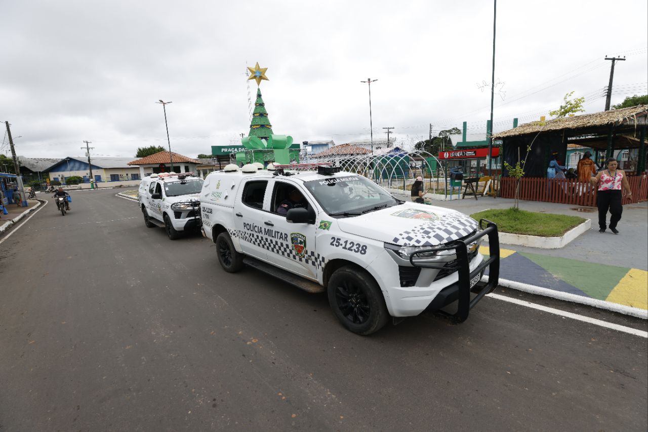 Durante aniversário da cidade, Tapauá recebe novas viaturas policiais
