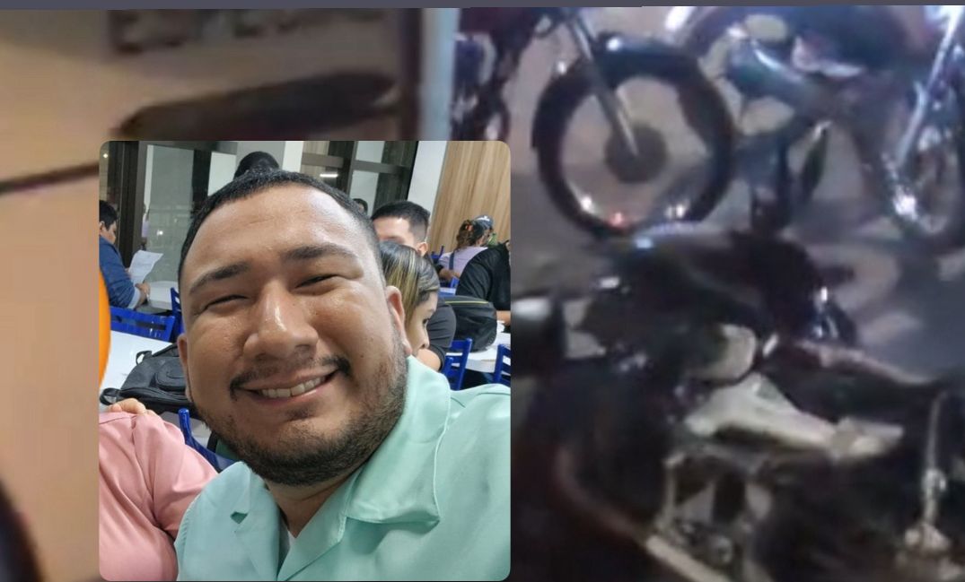 VÍDEO: Enfermeiro morre após ser arrastado por micro-ônibus desgovernado em Manaus