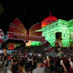 Espetáculos e Fábrica do Papai Noel encantam o Centro de Manaus