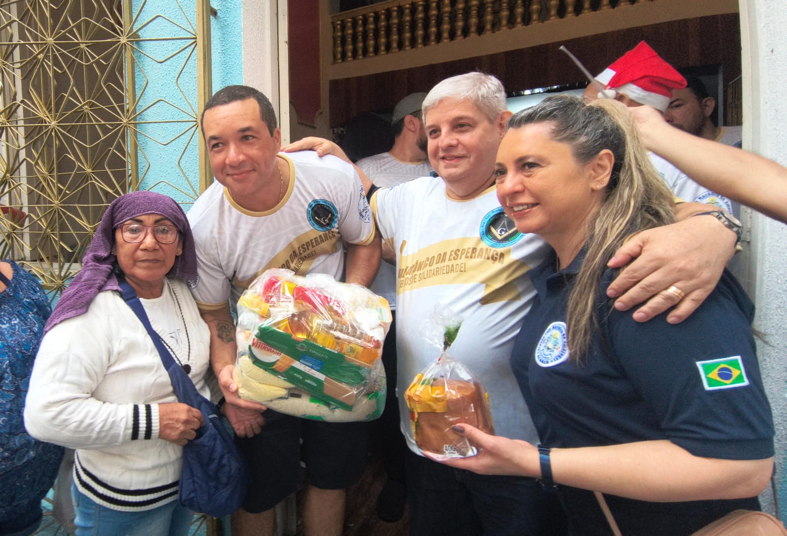 Natal Maçônico distribui cestas e leva esperança a 2 mil famílias no AM