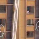 Amante foge pela janela do décimo andar