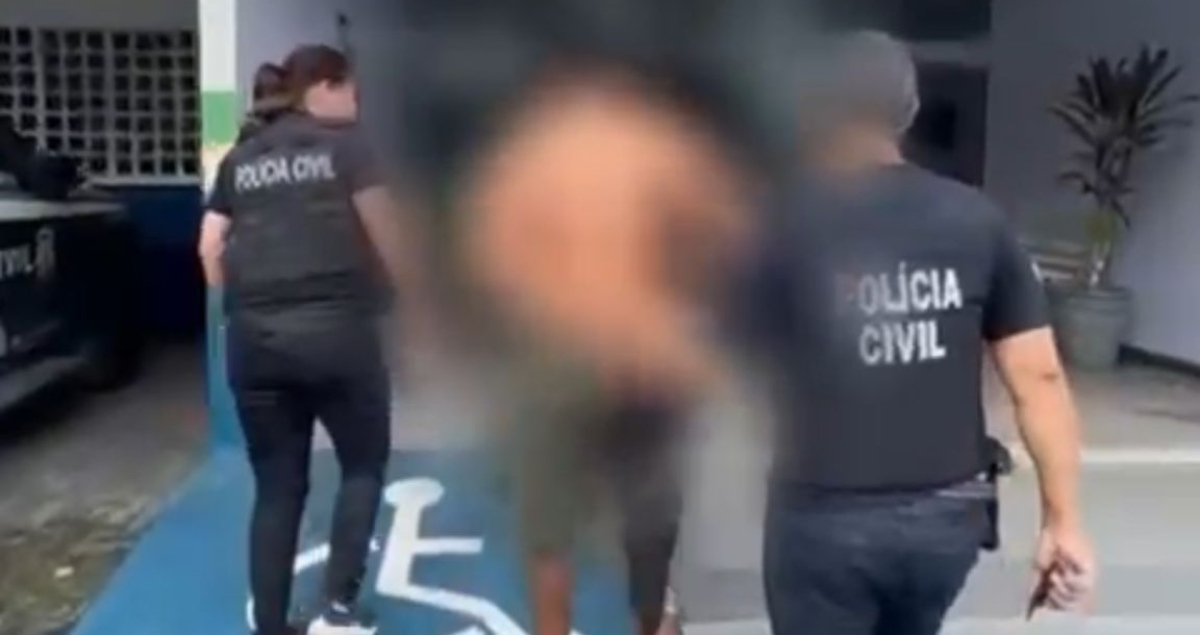 Homem é preso por agredir, perseguir e divulgar vídeo íntimo da ex em Manaus