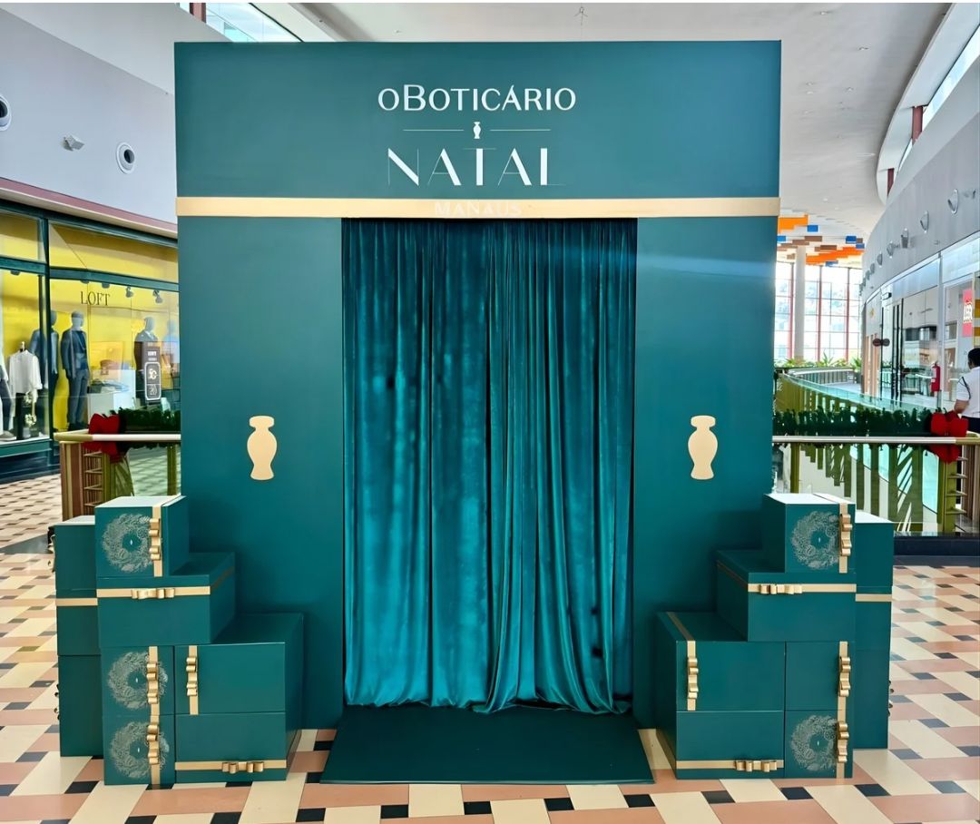 Ações de Natal animam shoppings de Manaus com brindes e espaços para fotos