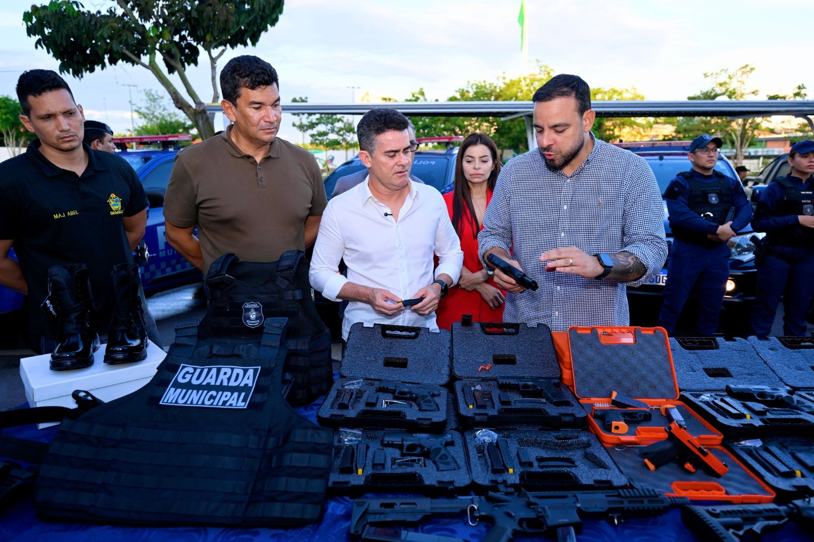 Manaus reforça segurança com novos armamentos da Guarda Municipal