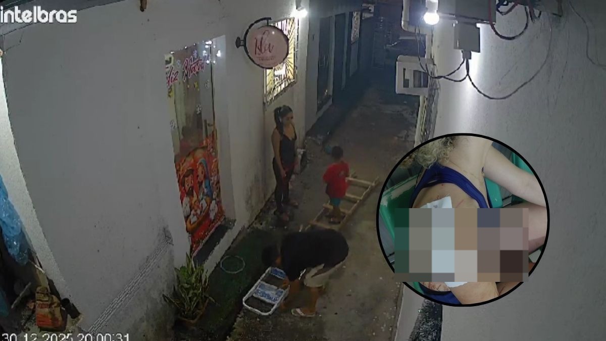 VÍDEO: Dona de salão esfaqueia vizinhas em emboscada e foge em Manaus
