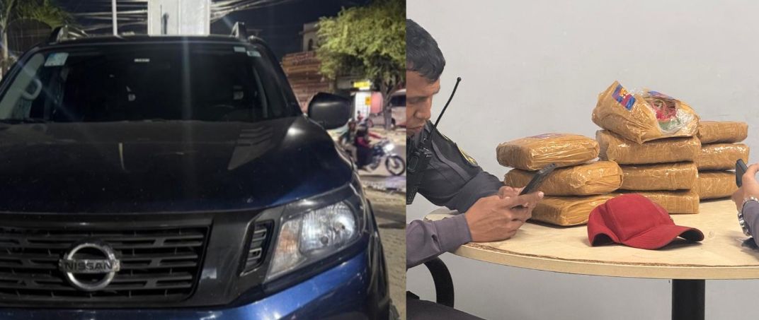 PM encontra drogas escondidas em geladeira transportada em carro no Mauazinho