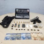 Suspeitos atiram contra a polícia e acabam presos por tráfico na Zona Leste de Manaus