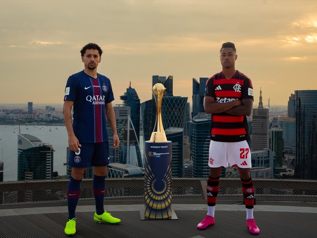 Flamengo encara o PSG na final da Copa Intercontinental