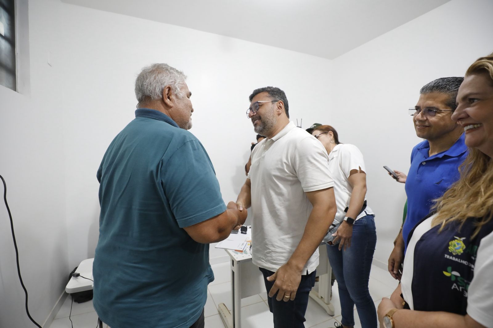 Wilson vistoria mutirão de cirurgias de catarata e reforma de hospital em Rio Preto da Eva