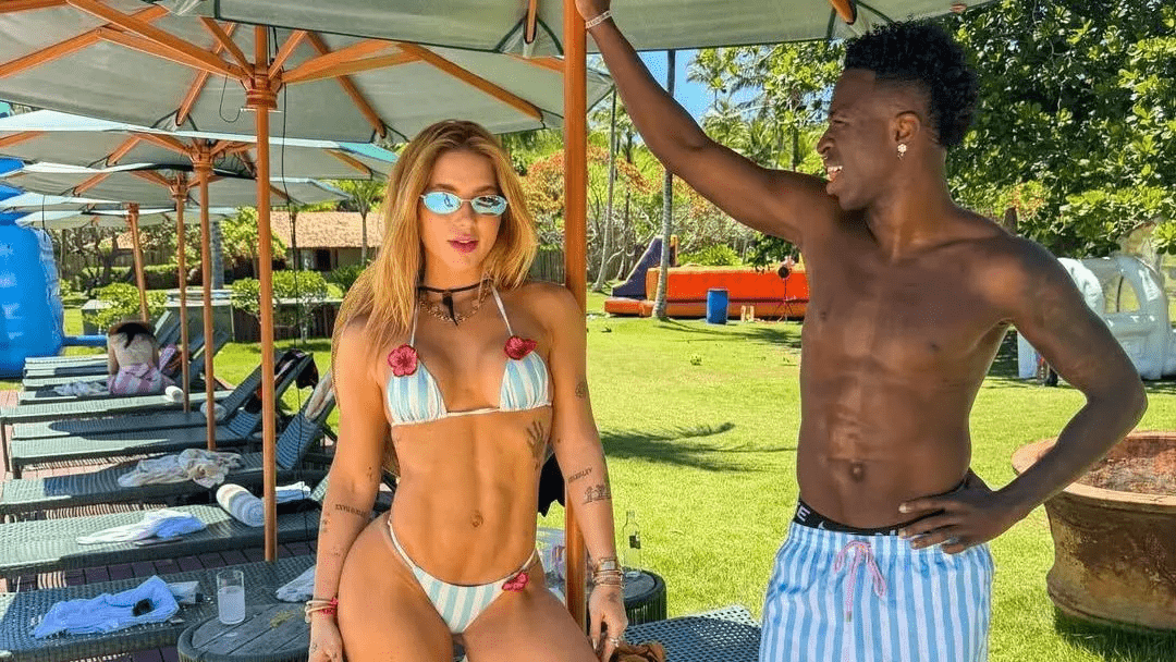 Virginia Fonseca e Vini Jr. curtem fim de ano em hotel de luxo