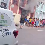 VÍDEO: Incêndio atinge estabelecimento no Centro de Manaus e levanta suspeita de crime