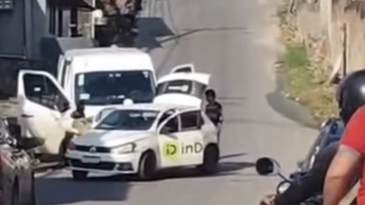 Vídeo mostra roubo de carga em van na Comunidade Mundo Novo, Manaus