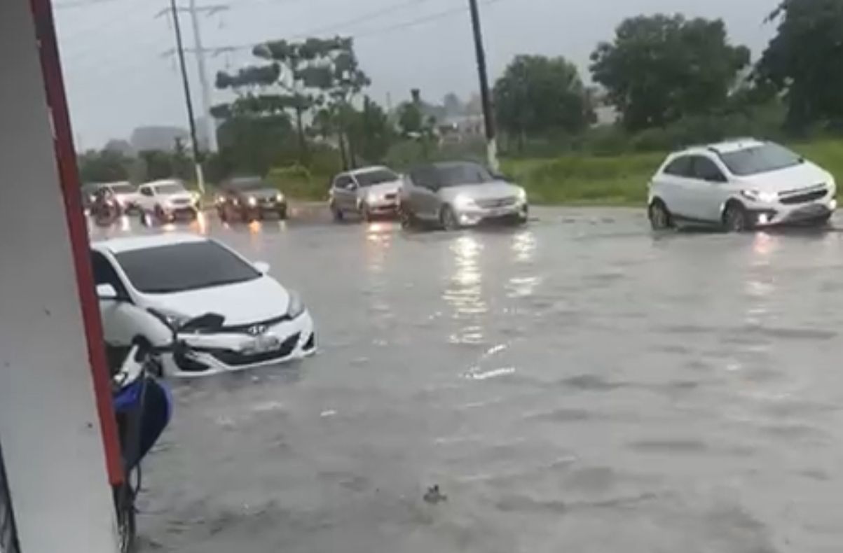Temporal causa 22 ocorrências em diversas áreas de Manaus