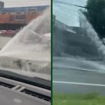 Vazamento em tubulação de água afeta abastecimento na Torquato Tapajós