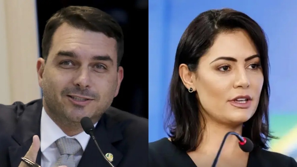 Flávio Bolsonaro michelle-capa