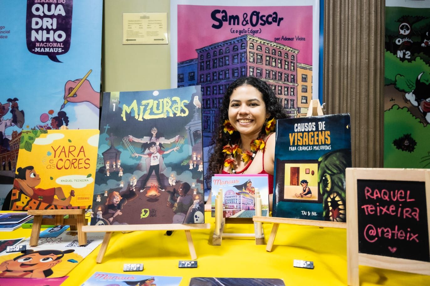 Evento gratuito reúne artistas e celebra universo dos quadrinhos em Manaus