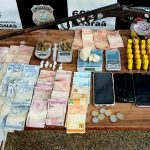 Dupla é presa em Maraã com drogas, munições e arma de fogo